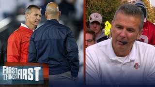 Urban Meyer joins Nick and Cris before Ohio State vs Penn State | FIRST THINGS FIRST