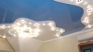 ? Натяжные потолки в гостиной – идеи и варианты дизайна