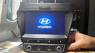 Ремонт автомагнитолы Hyundai Santa Fe Premium\Grand\DM (Хендай СантаФе Премиум, Гранд, Спорт).