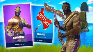 NEW EPIC BANDOLIER SKIN & SOLID GOLD SOLOS! | Fortnite Battle Royale