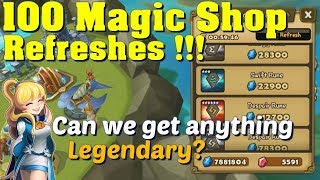Summoners War - The Return of 100 Magic Shop Refreshes!!!