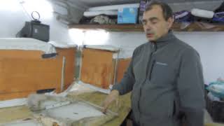 ремонт сидений и салона американского катера