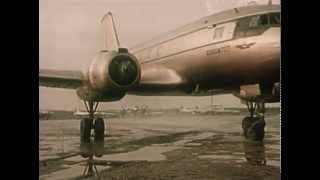 Фрагмент с Ил-14 из к/ф «Испытание верности» (1954г)