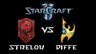 StarCraft 2 - Strelok [T] vs Diffe [P] (Commentary)