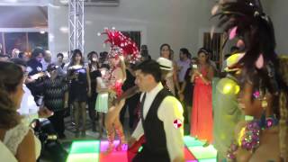 Show de Carnaval Bateria Escola de Samba para Casamento no Buffet Vila Borghese