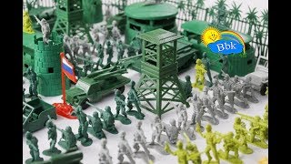 Домашние сражения игрушек ↑ Военные солдатики,  нёрфы, роботы ↑ Обзор игрушек