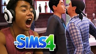 RICHARD AND ALEX KISS?! The Sims 4 Part 7