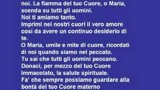 Consacrazione al Cuore Immacolato di Maria