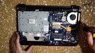 Как разобрать ноутбук HP 250 G4 .  How to disassemble the laptop HP 250 G4