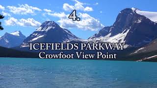 TOP 10 Tourist Attractions in CANADIAN ROCKIES.Full HD