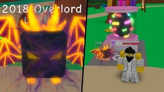 I HATCHED THE 2018 OVERLORD! - Bubble Gum Simulator
