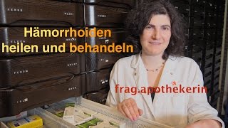 Hämorrhoiden behandeln und heilen, Beratung aus der Apotheke