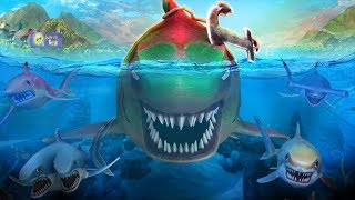 Double Head Shark Attack Multiplayer mod apk | Double Head Stark gameplay hd video