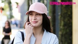 Bella Hadid Goes Book Shopping After Lunch & Says She's Proud Of Her Boyfriend The Weeknd 2.18.16
