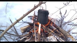 Рыбалка на жерлицы 16-17 марта 2019 года.