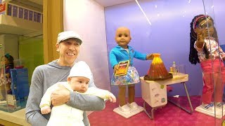 VLOG Собрались в Лего а попали в Мир Кукол! Малыш Стивен! Май Тойс Пинк! Папа Потап! 05.05.19