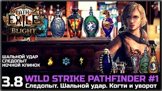 PoE: Blight. Шальной удар, описание билда Следопыта #1