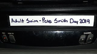 VHS Commercials - [adult swim]: Pete Smith Day (2019)
