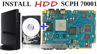 PS2 Установка внутреннего HDD на PS2 SLIM scph 7000 часть 2