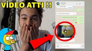KRAL ŞAKİR BANA VİDEO ATTI! (GERÇEK)