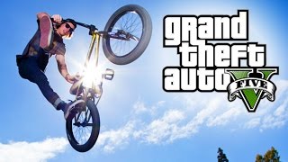GTA 5 AMAZING BMX STUNT MONTAGE!