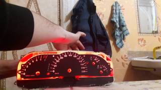 Меняем подсветку приборов Opel vectra B
