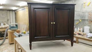 Изготовление комода из сосны
