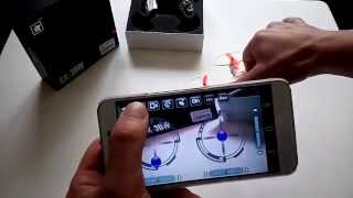 How you Connect and Control Cheerson CX-30W WIFI Quadcopter with Android Phone