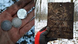 КОП 2020! НАШЛИ СЕРЕБРЯНЫЕ МОНЕТЫ, ДРЕВНЮЮ ФИБУЛУ И ЗАЧЁТНУЮ ТАБЛИЧКУ. СУПЕР ОТКРЫТИЕ НОВОГО СЕЗОНА.