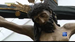 Salida del Sto. Cristo de la VeraCruz de Lebrija 2013