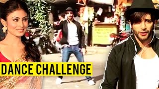 Karanvir Bohra Dances On STREET For Mouni Roy  | Nachna Aaonda Nahin | Tum Bin 2