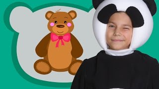 МАЛЕНЬКИЕ ДЕТИ - ТРИ МЕДВЕДЯ - Three bears song Развивающая песня мультик для малышей про доброту