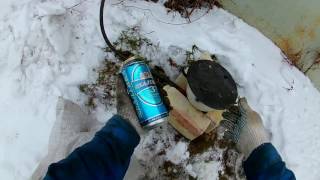 Бизнес в гараже. Готовлю свинец для работы.