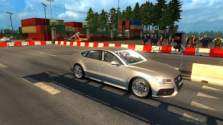 Audi RS7 Drag Race - ETS2 [Euro Truck Simulator 2]