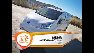 Nissan e NV200 Evalia 2019 / Al volante / Prueba dinámica / Review / Supermotoronline.com