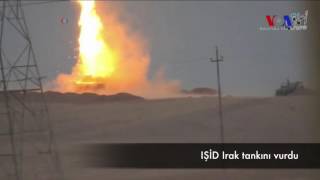 IŞİD Irak Ordusu'na Ait Tankı Vurdu