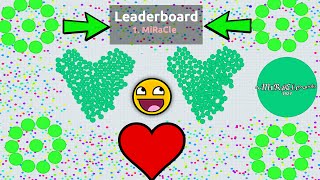 Agar.io - INTENSE LAST MAN STANDING! (Agario Solo Gameplay)