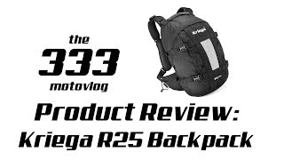 Kriega R25 Backpack Review
