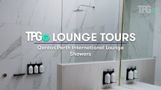 Lounge Tour: New Qantas Perth International Lounge Showers