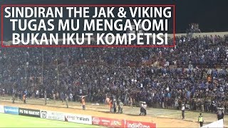 Nyanyian Untuk Polisi!! Viking Bobotoh & The Jak Mania di SSA Bantul