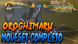 Naruto Storm Revolution: Orochimaru Moveset Completo