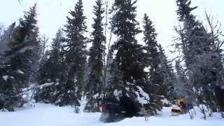 Тест драйв снегоходы Yamaha VK 540 IV и Yam...