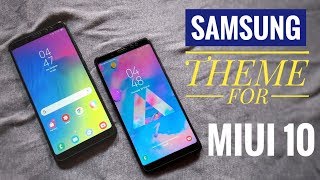 Samsung Theme for MIUI 10 | Samsung M series A series Theme Miui 10 | #Newview
