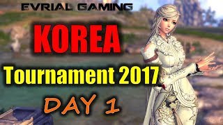 Blade and Soul Tournament KOREA 2017 Турнир Корея День 1
