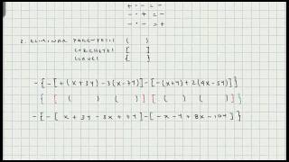 Simplificacion de Expresiones con Parentesis, Corchetes y Llaves - Algebra General - Video 104