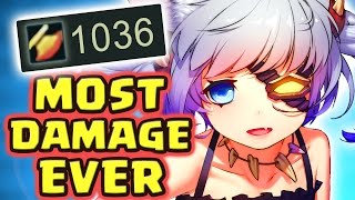 1000+ AD NEW REWORK RENGAR IS BROKEN | MOST DAMAGE EVER (FULL AD RENGAR JUNGLE) - Nightblue3