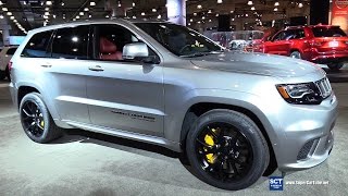 2018 Jeep Grand Cherokee Trackhawk - Exterior Interior Walkaround & Engine - 2017 New York Auto Show