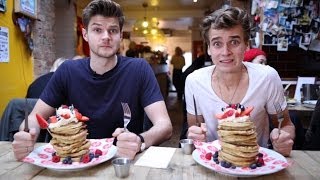 PANCAKE DAY CHALLENGE WITH JOE SUGG AND JIM CHAPMAN