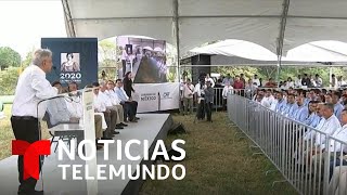 AMLO sí llevará a cabo la rifa pero el premio no incluye el avión presidencial | Noticias Telemundo