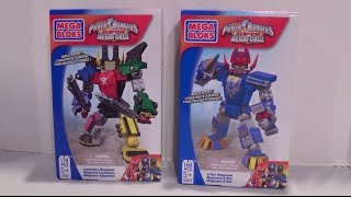 Legendary/Q-Rex Megazord Mega Bloks Unboxing/Review [Power Rangers Super Megaforce]
